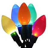 Brite Star 25 Count LED-C7 Classic Style Light Set, Multicolor [並行輸入品]