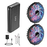 [YAHAVA] 空調作業服 ファンバッテリーセット【2024夏新＆業界超強24V暴風ファン＆30000mAh 大容量バッテリー】空調ファン