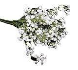 清楚な 造花の かすみ草 インテリアフラワー 他のお花との組合せで華やかに (カスミ草6本)