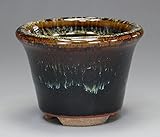 いよじ園 【盆栽鉢】 小石原焼/丸小鉢 【海鼠釉】【ミニ鉢～小鉢】