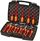 Knipex 989830US 10 -Piece Insulated Industrial Tool Set by KNIPEX Tools