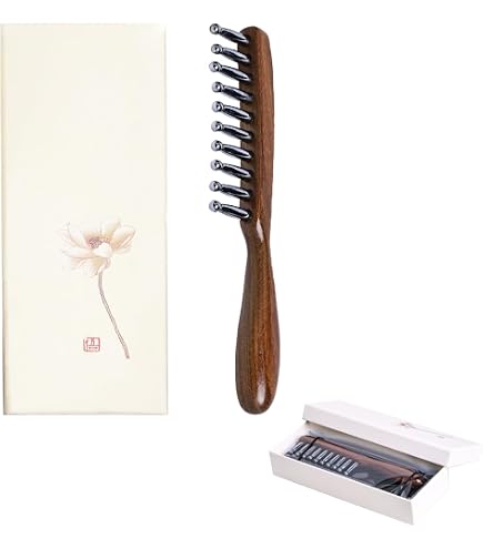 Amazon.co.jp: 頭皮マッサージブラシ ヘアケア用コーム テラヘルツ