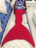 Mermaker ?Handmade Sleeping Bag Knitting Mermaid Blanket Suitable for All Seasons for Adult and Kids