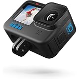 GoPro HERO10 Black - Waterproof Action Camera with Front LCD and Touch Rear Screens, 5.3K60 Ultra HD Video, 23MP Photos, 1080