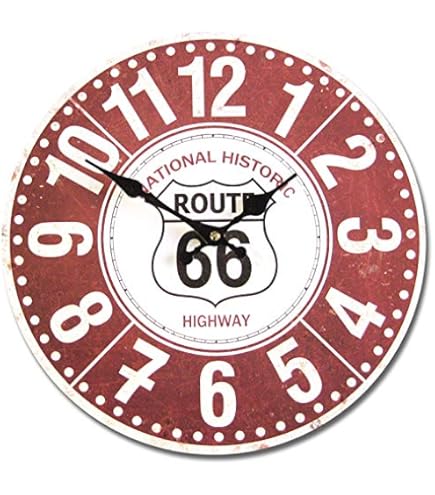 Amazon.co.jp: アメリカン ビンテージ風 タイヤ クロック （φ40cm