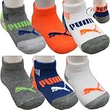 PUMA プーマ ベビー クルー ソックス 靴下 6足セット 0/12ヶ月 9～11.5cm