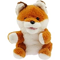 Amazon.co.jp: speed mao ふわふわ かわいい キツネ ぬいぐるみ ハンド