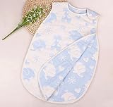 Dot-RIce 6重より柔らか ガーゼスリーパー 肌触り抜群 ベビーサイズ 40cm*60cm (C)