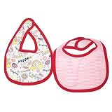 お買い得!![ベビービブ]スタイ2枚セット/Princess Love ピンク