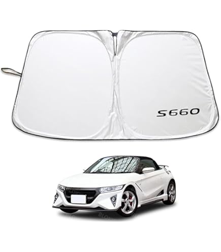 Amazon | HONDA S660【JW5】 パーキングシェード(車名ロゴ付)[08P39