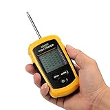 Docooler Portable Wireless Fish Finder Sonar Sensor Transducer Depth Sonar Sounder Fishing Finder Al