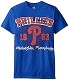 MLB Across theダイヤモンド半袖クルーネックTシャツ L ブルー