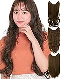 [AQUADOLL(アクアドール)] ウィッグ 襟足ウィッグ セレネ Vライン ロング エクステ 3type アレンジ ポイントウィッグ B.ウェーブ MBK.マットブラック wgt803-B-MBK