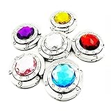 TOOGOOのセット6折りたたみ式財布フックバッグハンガーホルダー