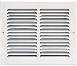 speedi-grille sg-108 Rag 10-inch by 8インチホワイトReturn Air Ventグリルwith固定ブレード