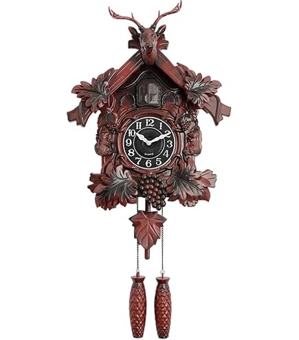 Amazon.co.jp: 掛け時計 鳩時計 セイコー 静かでカチカチしない