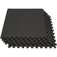 EVA ジョイントマット 大判 60cm 厚み1.2cm 床保護 ジョイント マット | ブラック グレー | LE-GMT