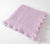 【G.H.HURT&SON】 Cosy Cashmere Baby Shawl カシミアベビーショール (pink)(正規代理店商品)