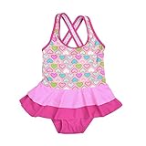 PER 水着 キッズ 子供用 女の子 ワンピース 海水浴 ビーチ プール　ベビー ガールズ　可愛い