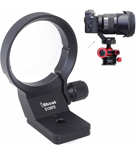 Amazon | リング式三脚座、 三脚マウントリング、レンズサポート襟