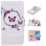 Samsung Galaxy S6 Edge 手帳型 ケース Zeebox 高品質 落下防止 保護カバー 財布型ケース カード収納ホルダー マグネット式 Samsung Galaxy S6 Edge 