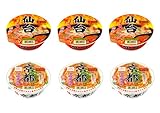 ニュータッチ ヤマダイ 凄麺 ご当地ラーメン詰め合わせ6食セット■カップラーメン■インスタントラーメン■袋ラーメン■ラーメン ■美味しいラーメン■日本のラーメン (仙台辛味噌ラーメン 152gx3食・京都背脂醤油味 124gx3食)