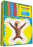 Chronicle Books (クロニクルブックス) キュリアス ジョージ Curious George ひとまねこざる おさるのジョージ 知育玩具 ひも通し レーシングカード 10枚セット