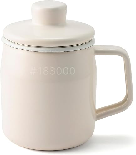 Amazon｜Kaico 日本製 ホーロー 琺瑯 オイル ポット ホワイト K-013