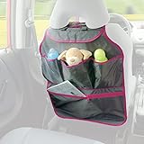 DIAgO Car Seat Organizer (Grey/Pink) by DIAGO