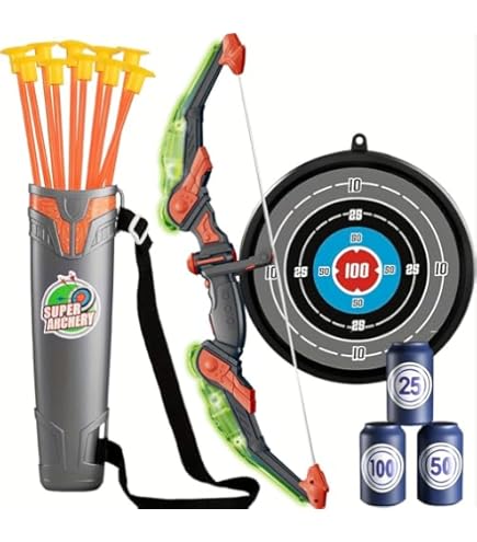 アーチェリーセット Amazon.co.jp: Britik 弓矢 子供用 おもちゃ - アーチェリーセット