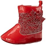 Laura Ashley ユニセックス・キッズ Infant Boots カラー: レッド