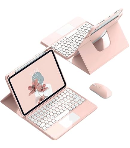 Amazon | マウス付き iPad Pro 11 インチ 2024キーボードケース 縦&横