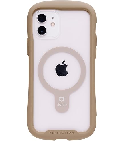 【美品】iPhone 12 iFaceブラウンケース付き iFace】iPhone 12 / 12 mini / 12 Pro / 12 Pro Maxケース発売