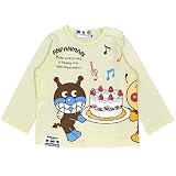 アスナロ（トップス 長袖tシャツ） 長袖Ｔシャツ ベビー 女の子 子供 アンパンマン プリント トップス90 クリーム