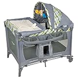 Baby Trend Serene Nursery Center Playpen - Paper Zoo by Baby Trend