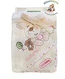 BlueberryShop Embroidered COTTON HOODED Bath Pool Beach TOWEL Baby Kid Todler FREE Washcloth (31.5" 
