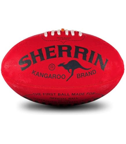 新品　オーストラリアンフットボール　SHERRIN  公式ボール 新品 オーストラリアンフットボール SHERRIN 公式ボール