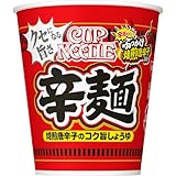 日清食品 カップヌードル 辛麺 濃厚旨辛スープとぶっかけ焙煎唐辛子 82g×20個