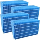 GOODNET H060519 加湿フィルター ハイブリッド式 加湿器交換用 HD-151 HD-153 HD-154 HD-1500F HD-181 HD-182 HD-183 HD-184 HD-242 加湿機 フィルター 互換品 (ブルー 4枚入)