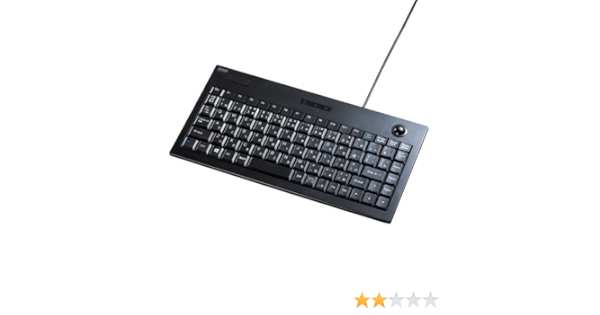 Amazon サンワサプライ Skb Tr03bk トラックボールキーボード サンワサプライ パソコン用キーボード 通販