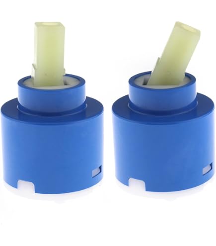 Tnfeeon 35mm Or 40mm Ceramic Disc Cartridge - Faucet Replacement Valve For Leaking Single Lever Mixer Taps
