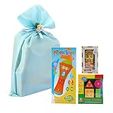 Kidsマイクモバイルスタックセット – Wishland 3pcs子供おもちゃSerパックの3種類おもちゃwith aバッグPacking for Toddler Boys Girls