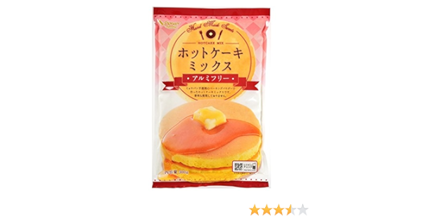 Amazon パイオニア企画 ホットケーキミックスアルミフリー 300g 10袋 パイオニア企画 ホットケーキ ケーキミックス 通販