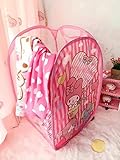 CJB My Melody Foldable Pop Up Hamper Laundry Bag Heart Pink (US Seller) [並行輸入品]