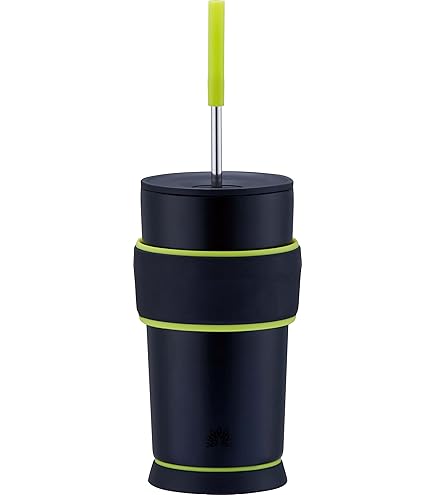 Amazon｜ピーコック ゲーミング タンブラー ストロー付き 550ml