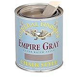 General Finishes MEGQ Chalk Paint, 1 quart, Empire Gray [並行輸入品]