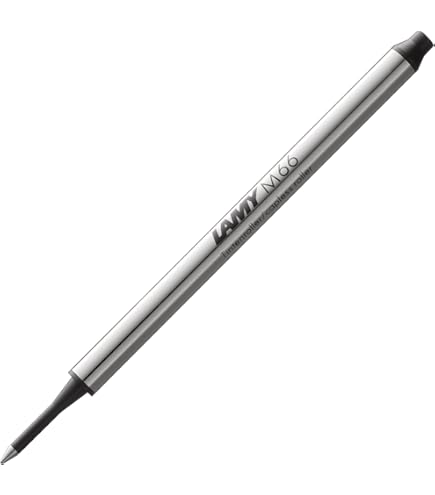 Amazon | LAMY ローラーボールペン用替え芯 M63 ブラック - 線幅Mの