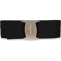 Ferragamo ヴァラ ヴァレッタ ブラック Salvatore Ferragamo フェラガモ Ferragamo バレッタ ヘア