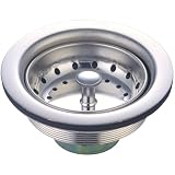 オリンピア洗面acs-300100ステンレススチールDuoバスケットStrainer、クローム仕上げ