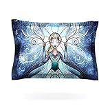Kess InHouse Mandie Manzano 'The Snow Queen' Frozen 40 by 20-Inch Cotton Sham, King [並行輸入品]